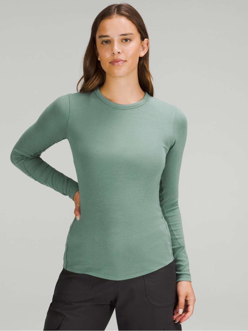 Lululemon Hold Tight Long Sleeve Shirt
Tidewater Teal Size 14